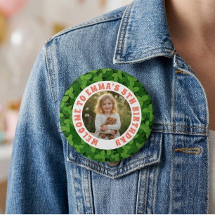Badge Rond 2,50 Cm Bouton personnalisé pour l'anniversaire d'un enfan