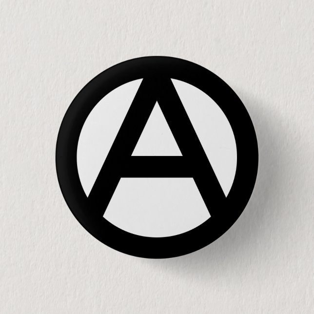 Badge Rond 2,50 Cm Bouton Petite anarchie (Devant)