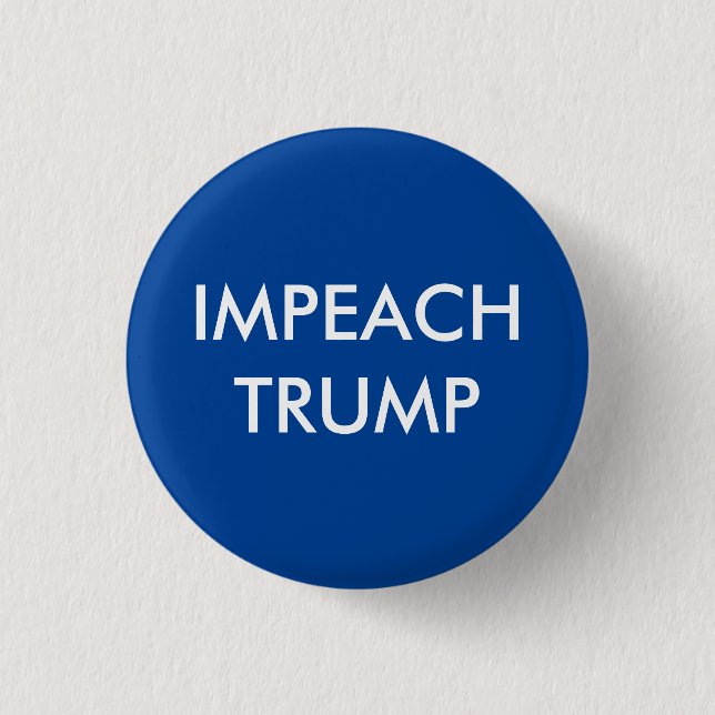 Badge Rond 2,50 Cm Bouton Pinback de Donald Trump (Devant)