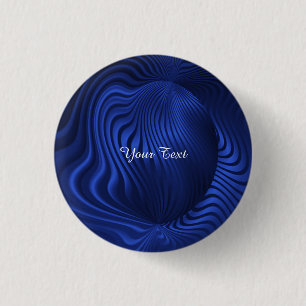 Badge Rond 2,50 Cm Bouton Pinback décoratif de la Marine Bleue