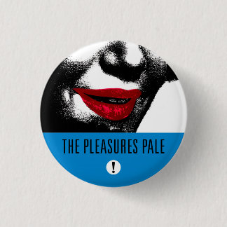 Badge Rond 2,50 Cm Bouton Plaisirs pâles 1987 LP