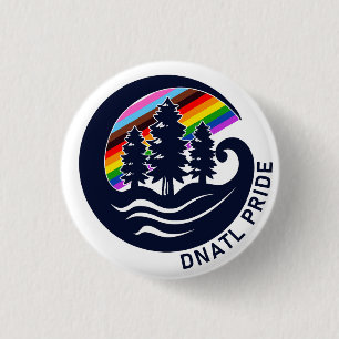 Badge Rond 2,50 Cm Bouton Pride DNATL