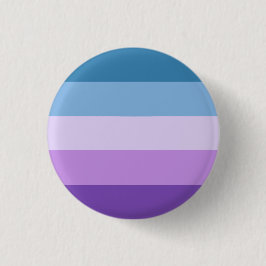 Badge Rond 2,50 Cm Bouton Pride lesbienne (bleu/violet)
