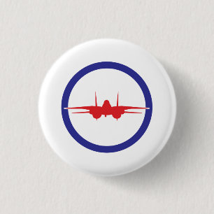 Badge Rond 2,50 Cm Bouton principal à thème pour la partie supérieure