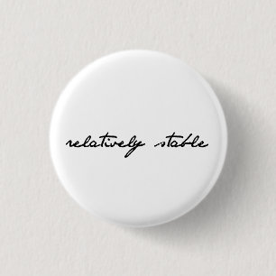 Badge Rond 2,50 Cm Bouton relativement stable