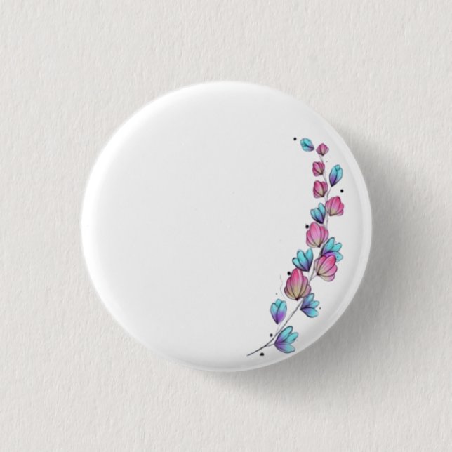 Badge Rond 2,50 Cm Bouton rond belle conception (Devant)
