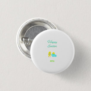 Badge Rond 2,50 Cm Bouton rond de l'éclosion de Pâques