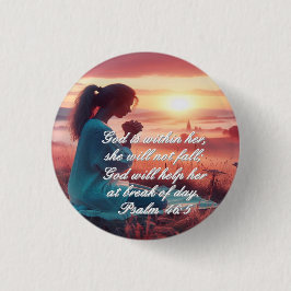 Badge Rond 2,50 Cm Bouton rond 'Inspirer la foi'