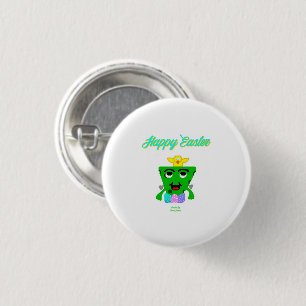 Badge Rond 2,50 Cm Bouton Rond Pâques Fromage