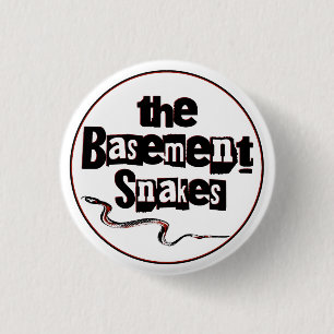 Badge Rond 2,50 Cm Bouton - Serpents du sous-sol