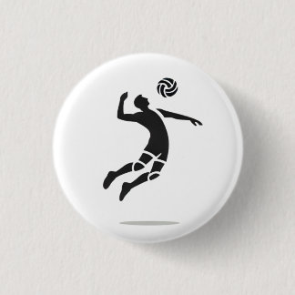 Badge Rond 2,50 Cm Bouton Service du joueur