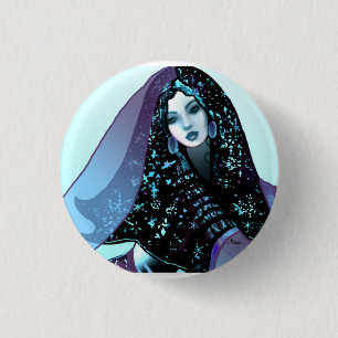 Badge Rond 2,50 Cm Bouton Sirène de liberté