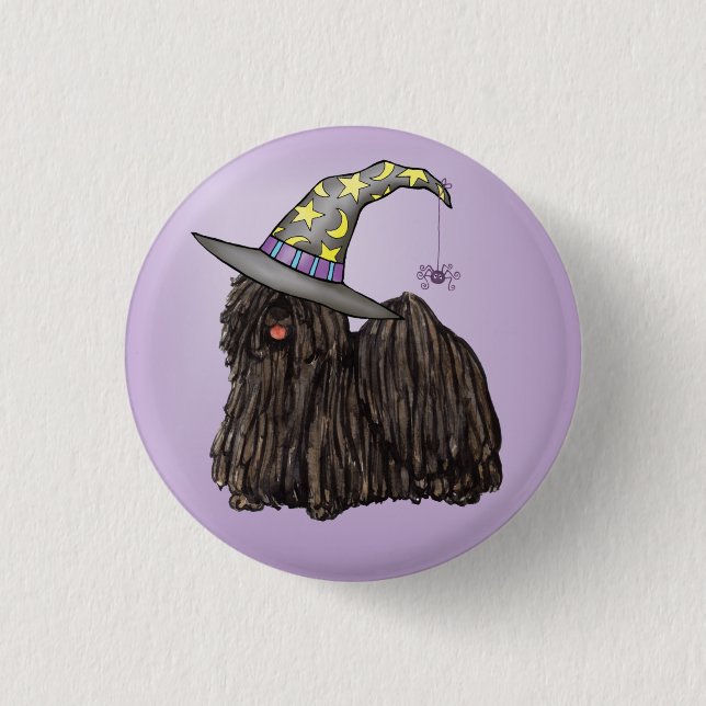 Badge Rond 2,50 Cm Bouton Sortie Puli (Devant)