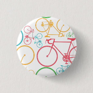 Badge Rond 2,50 Cm Bouton sportif de cycle