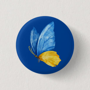 Badge Rond 2,50 Cm Bouton Stand With Ukraine