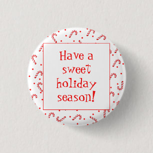Badge Rond 2,50 Cm Bouton sucre de canne vacances
