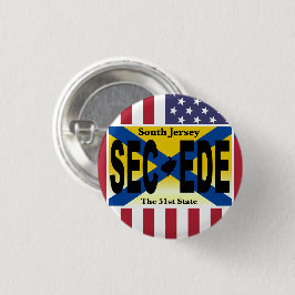 BADGE ROND 2,50 CM BOUTON SUD JERSEY PATRIOT