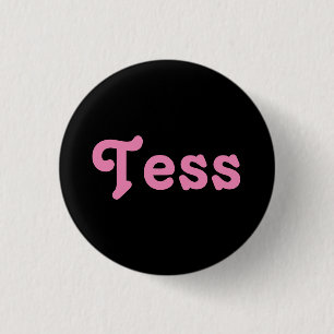 Badge Rond 2,50 Cm Bouton Tess