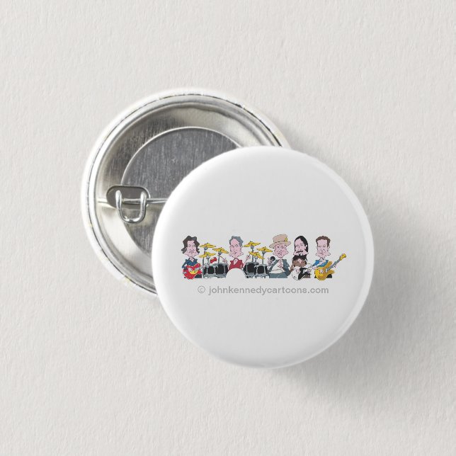 Badge Rond 2,50 Cm Bouton Tragiquement Hip (Devant & derrière)