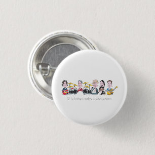 Badge Rond 2,50 Cm Bouton Tragiquement Hip
