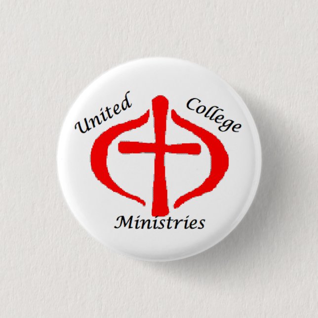 Badge Rond 2,50 Cm Bouton uni de ministères d'université (Devant)