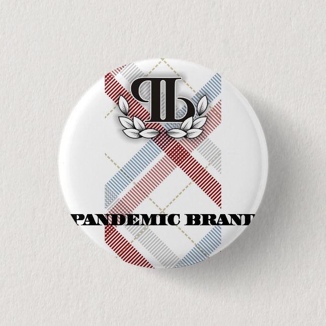 Badge Rond 2,50 Cm Bouton universel de plaid (Devant)