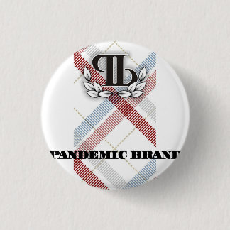 Badge Rond 2,50 Cm Bouton universel de plaid