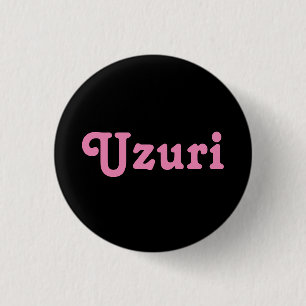 Badge Rond 2,50 Cm Bouton Uzuri