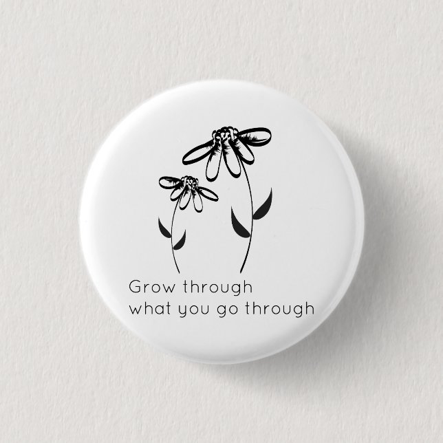 Badge Rond 2,50 Cm Bouton Verse de la Bible (Devant)