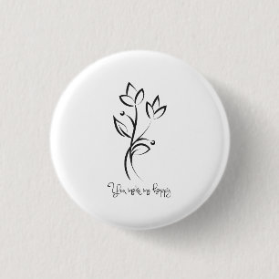 Badge Rond 2,50 Cm Bouton Verse de la Bible