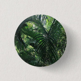 Badge Rond 2,50 Cm Bouton vert de palmier