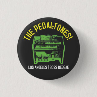 Badge Rond 2,50 Cm Bouton vert d'organe