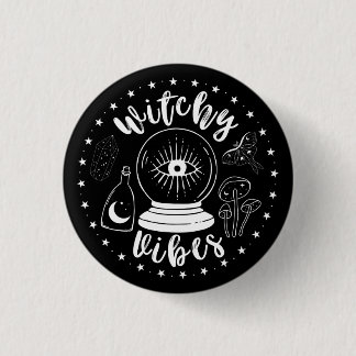 Badge Rond 2,50 Cm Bouton Vibes cuisine