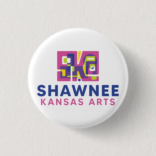 Badge Rond 2,50 Cm Bouton Zone SKA (Devant)