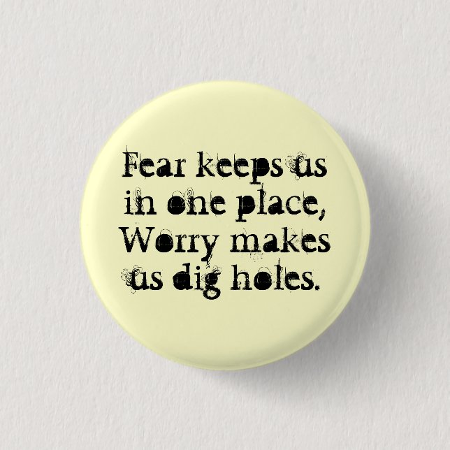 Badge Rond 2,50 Cm Boutons (Devant)