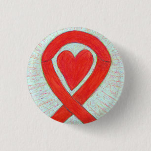 Badge Rond 2,50 Cm Boutons de broche personnalisés du ruban de sensib