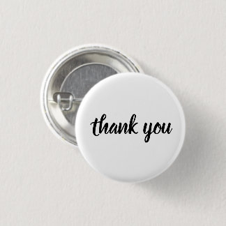 Badge Rond 2,50 Cm Boutons de Merci pour le volontaire (ou toute