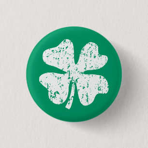 Badge Rond 2,50 Cm Boutons d'épingle en Jour de la Saint Patrick sha