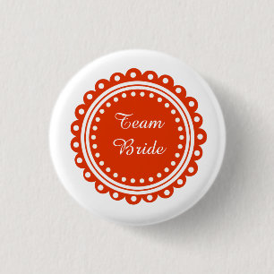 Badge Rond 2,50 Cm Boutons d'équipe d'Mariages modernes personnalis