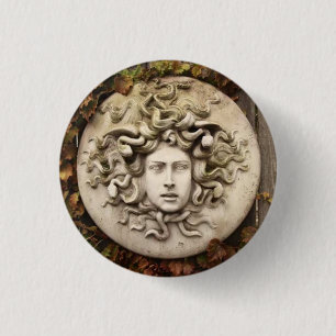 Badge Rond 2,50 Cm boutons medusa