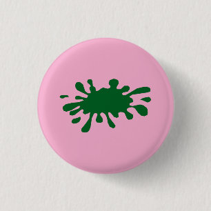 Badge Rond 2,50 Cm Boutons réinventés Splat - Patches d'art Abstraite