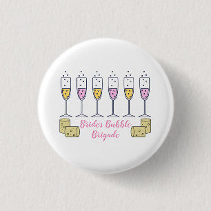 Badge Rond 2,50 Cm Brigade de mariée
