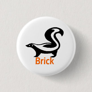 Badge Rond 2,50 Cm Brique Butten