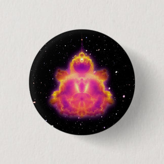 Badge Rond 2,50 Cm Buddhabrot Space