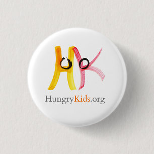 Badge Rond 2,50 Cm buton de HungryKids..org