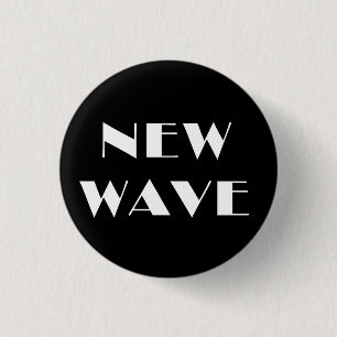 Badge Rond 2,50 Cm Button de New Wave