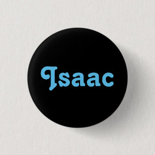 Badge Rond 2,50 Cm Button Isaac