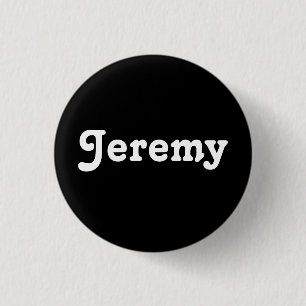 Badge Rond 2,50 Cm Button Jeremy