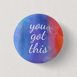 Badge Rond 2,50 Cm Ça Va Bien, Encouragez L'Empathie