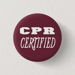 Badge Rond 2,50 Cm cadeau certifié cpr